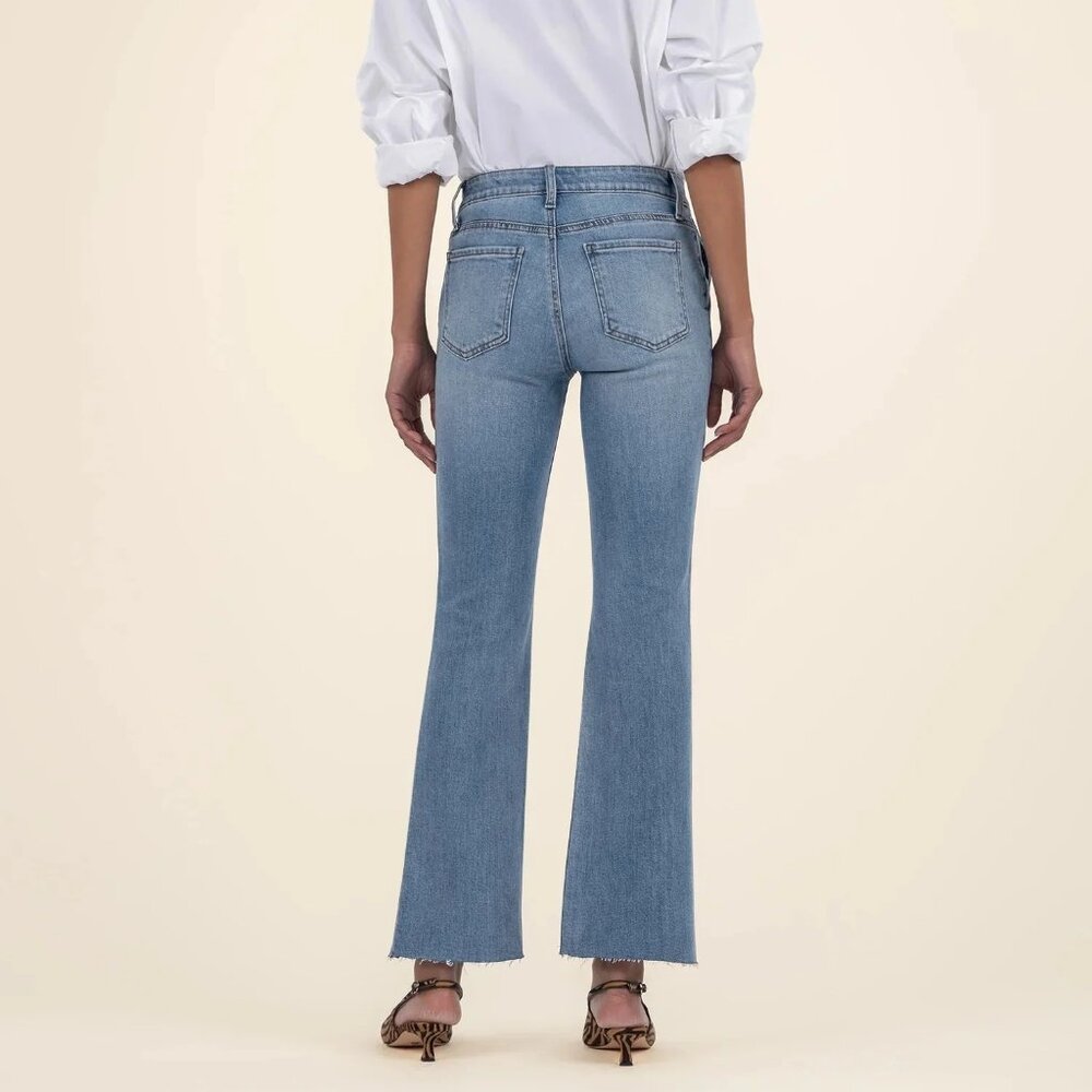 Kelsey Mid Rise Ankle Flare
